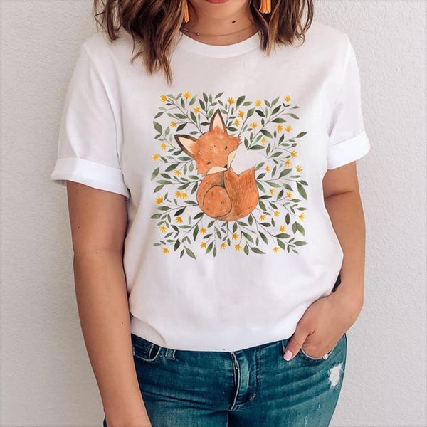 graphic casual fashion printing women t shirt 90s fox cartoon animal clothes tees print clothing female, White
graphic casual fashion printing women t shirt 90s fox cartoon animal clothes tees print clothing female, White