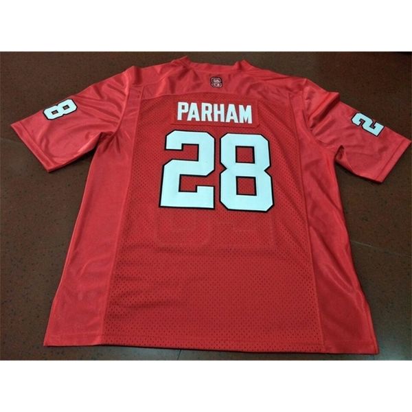 001 nc state wolfpack dylan parham #28 real full embroidery college jersey size s-4xl or custom any name or number jersey, Black
001 nc state wolfpack dylan parham #28 real full embroidery college jersey size s-4xl or custom any name or number jersey, Black