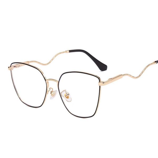 fashion sunglasses frames square cat eye anti blue light optical metal glasses men women computer eyeglasses 50302, Black
fashion sunglasses frames square cat eye anti blue light optical metal glasses men women computer eyeglasses 50302, Black