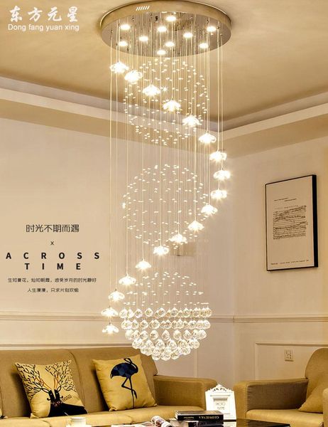 chandeliers modern led long spiral stairs chandelier staircase rain drop pendant lamp fixtures suspended light restaurant hanging lighting
chandeliers modern led long spiral stairs chandelier staircase rain drop pendant lamp fixtures suspended light restaurant hanging lighting