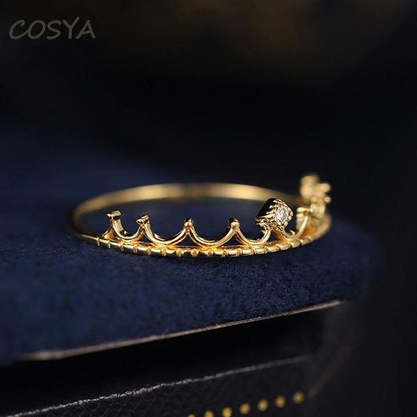 cluster rings cosya 100% 925 sterling silver yellow gold crown high carbon diamond fashion for women wedding fine jewelry birthday gift, Golden;silver
cluster rings cosya 100% 925 sterling silver yellow gold crown high carbon diamond fashion for women wedding fine jewelry birthday gift, Golden;silver