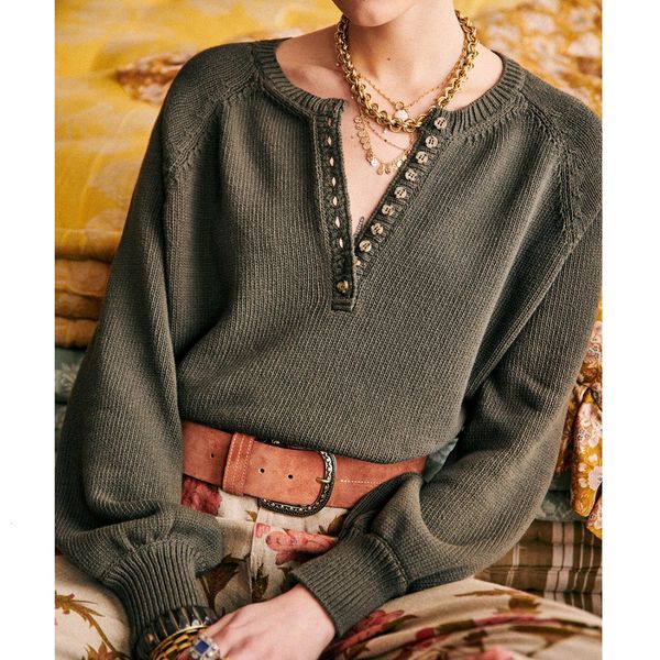 2021 new relaxed cotton knit jumper women autumn winter long sleeve button round neck vintage sweater chic oversize pull 3ty0, White;black
2021 new relaxed cotton knit jumper women autumn winter long sleeve button round neck vintage sweater chic oversize pull 3ty0, White;black