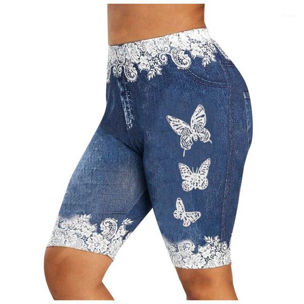 high waist 3d print faux denim shorts push up leggings fitness women jeans plus size femme sport running leggins women's, White;black
high waist 3d print faux denim shorts push up leggings fitness women jeans plus size femme sport running leggins women's, White;black