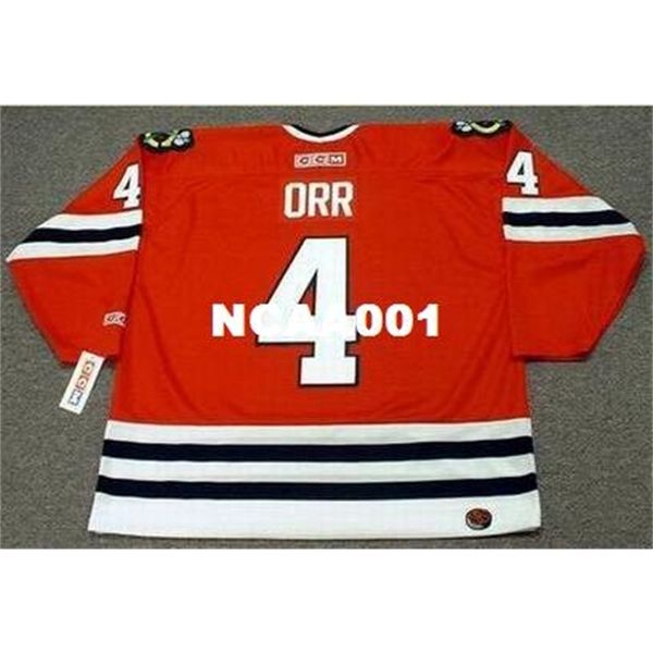 001s #4 bobby orr chicago blackhawks 1976 ccm away hockey jersey or custom any name or number retro jersey, Black
001s #4 bobby orr chicago blackhawks 1976 ccm away hockey jersey or custom any name or number retro jersey, Black