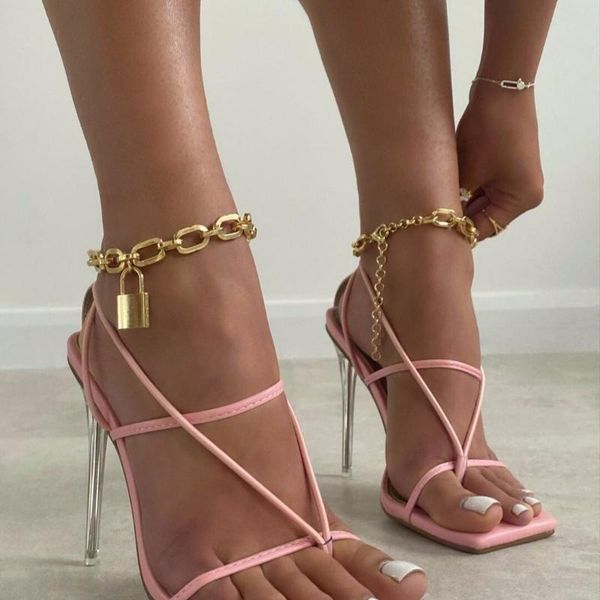 dress shoes women fashion square toe lace up high heels solid color all match lock chain crystal heel stilettos party ladies sandals, Black
dress shoes women fashion square toe lace up high heels solid color all match lock chain crystal heel stilettos party ladies sandals, Black