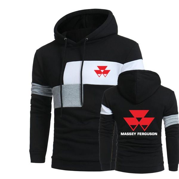 men's hoodies & sweatshirts 2021 spring autumn man hooded pullover massey ferguson logo print custom colorblock men hoodie male colleg, Black
men's hoodies & sweatshirts 2021 spring autumn man hooded pullover massey ferguson logo print custom colorblock men hoodie male colleg, Black