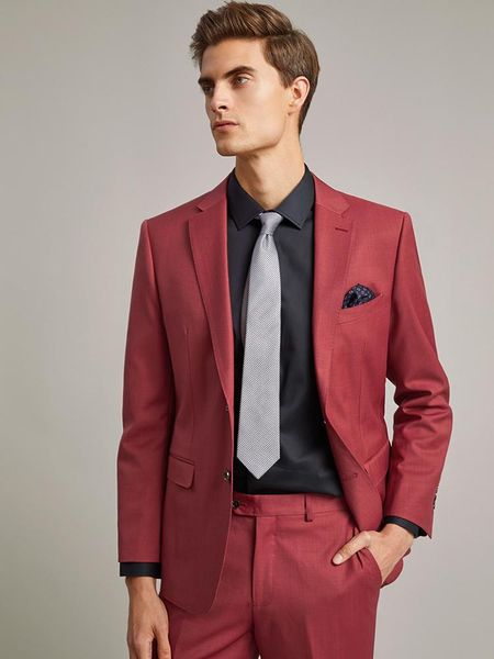 men's suits & blazers 65% wool mens set autumn winter wedding groom red slim style single breasted plus size 44 to 58, White;black
men's suits & blazers 65% wool mens set autumn winter wedding groom red slim style single breasted plus size 44 to 58, White;black