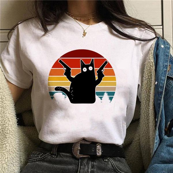 women's t-shirt graphic tees bell cat print tshirts women funny t shirt white casual short camisetas mujer_t-shirt
women's t-shirt graphic tees bell cat print tshirts women funny t shirt white casual short camisetas mujer_t-shirt