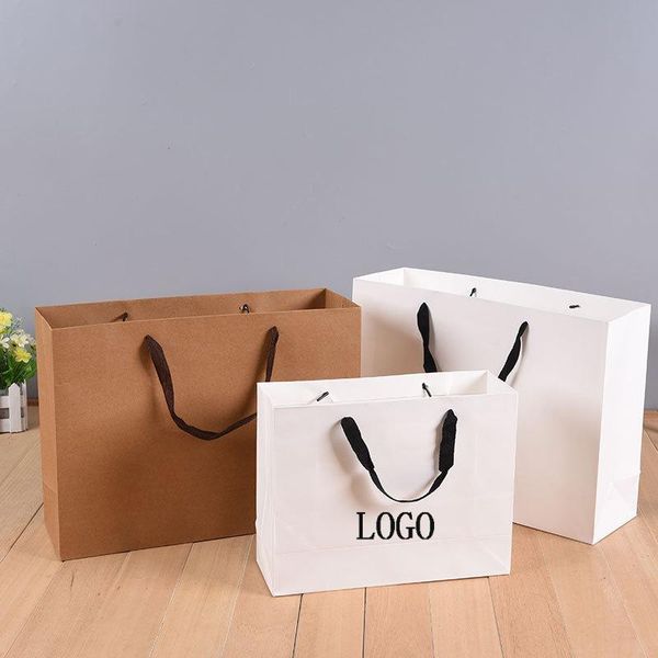 gift wrap custom logo paper packing bag craft packaging personalization business shopping clothes package bags
gift wrap custom logo paper packing bag craft packaging personalization business shopping clothes package bags