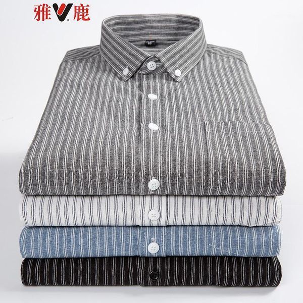 men's casual shirts men's clothing striped cotton long sleeve oxford body-fitting for young men college students shirt1, White;black
men's casual shirts men's clothing striped cotton long sleeve oxford body-fitting for young men college students shirt1, White;black