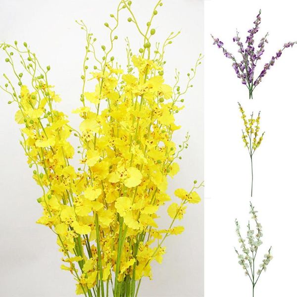 decorative flowers & wreaths 1pc home-use artificial dancing flower oncidium living room and bedroom decoration fabrics lace yellow he
decorative flowers & wreaths 1pc home-use artificial dancing flower oncidium living room and bedroom decoration fabrics lace yellow he