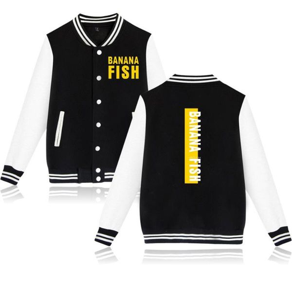 men's jackets banana fish baseball jacket coat 4 colors parka autumn winter men/women sweatshirt anime harajuku plus size tracksuit 4xl, Black;brown
men's jackets banana fish baseball jacket coat 4 colors parka autumn winter men/women sweatshirt anime harajuku plus size tracksuit 4xl, Black;brown