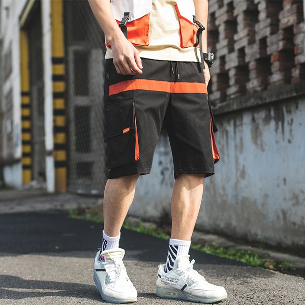 men's cargo streetwear hip hop jogging men casual multi pockets baggy male shorts 2021 summer new b0sy atx7, White;black
men's cargo streetwear hip hop jogging men casual multi pockets baggy male shorts 2021 summer new b0sy atx7, White;black