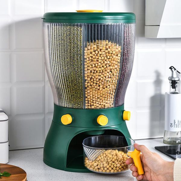 storage bottles & jars 10kg grain classification rice bucket insect-proof and moisture-proof sealed rotating box kitchen
storage bottles & jars 10kg grain classification rice bucket insect-proof and moisture-proof sealed rotating box kitchen