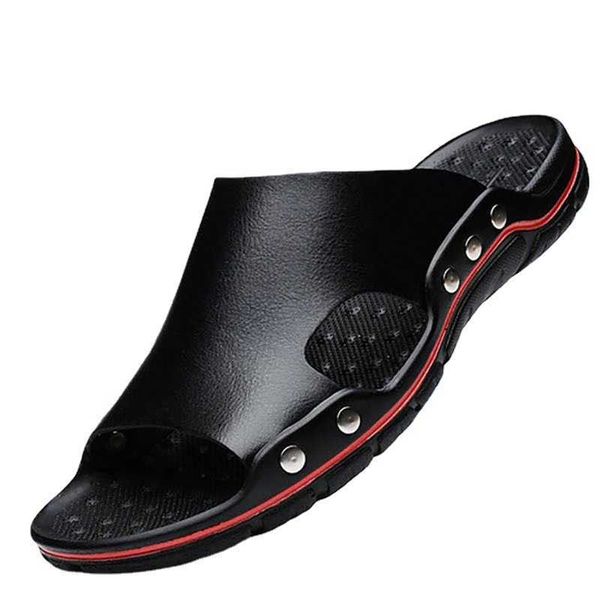 dress shoes genuine leather summer slippers men outdoor luxury soft fashion brand beach flip flops indoor slides man flat sandals, Black
dress shoes genuine leather summer slippers men outdoor luxury soft fashion brand beach flip flops indoor slides man flat sandals, Black