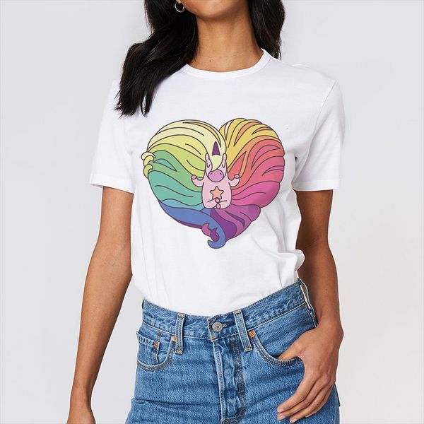 femme harajuku aesthetics tshirts men t shirt and women camiseta mujer unicorn heart print graphic tees vogue vintage, White;black
femme harajuku aesthetics tshirts men t shirt and women camiseta mujer unicorn heart print graphic tees vogue vintage, White;black