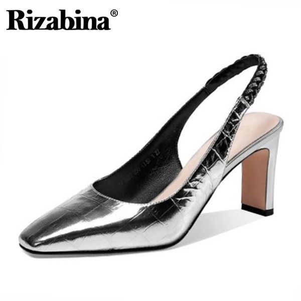 rizabina new high heel shoes women genuine leather thick heel women shoes party ladies footwear size 33-39, Black
rizabina new high heel shoes women genuine leather thick heel women shoes party ladies footwear size 33-39, Black