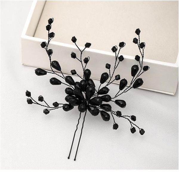 black color crystal hairpins handmade vintage baroque tiara headpiece wedding headdress women bridal hair accessories qylfyi
black color crystal hairpins handmade vintage baroque tiara headpiece wedding headdress women bridal hair accessories qylfyi
