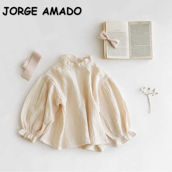 wholesale spring girls shirts solid color simple style floral long puff sleeves children clothes e140 210610, White;black
wholesale spring girls shirts solid color simple style floral long puff sleeves children clothes e140 210610, White;black