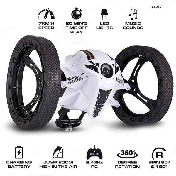 mini rc bounce car flexible wheels high speed jumping off-road car machine with led night electric educational gifts kids toy
mini rc bounce car flexible wheels high speed jumping off-road car machine with led night electric educational gifts kids toy