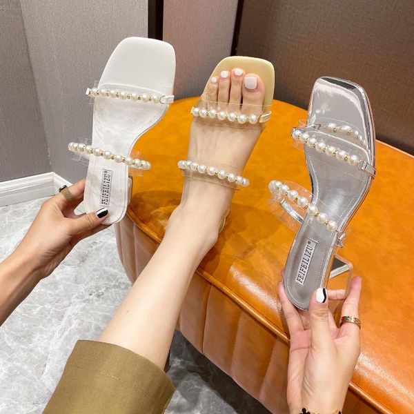slippers women summer female shoes glitter slides low heeled mules square heel 2021 jelly high transparent block pumps pu rome r, Black
slippers women summer female shoes glitter slides low heeled mules square heel 2021 jelly high transparent block pumps pu rome r, Black