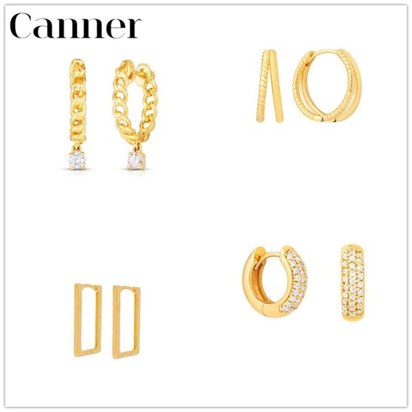 canner luxury 925 sterling silver huggie zircon diamond chain hoop earrings for women fine jewelry pendientes mujer w5, Golden
canner luxury 925 sterling silver huggie zircon diamond chain hoop earrings for women fine jewelry pendientes mujer w5, Golden