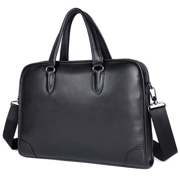 briefcases luufan men genuine leather simple style black office business waterproof briefcase 14" lapcase messenger bag
briefcases luufan men genuine leather simple style black office business waterproof briefcase 14" lapcase messenger bag