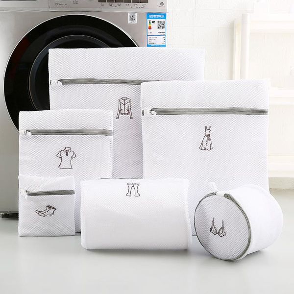 laundry bags thickened double-layer bra underwear protection and washing bag machine mesh net storage organization
laundry bags thickened double-layer bra underwear protection and washing bag machine mesh net storage organization