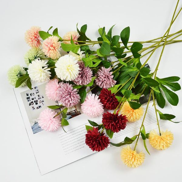 decorative flowers & wreaths artificial dandelion flower ball wall branch leaf silk round home vase wedding ping pong chrysanthemum
decorative flowers & wreaths artificial dandelion flower ball wall branch leaf silk round home vase wedding ping pong chrysanthemum