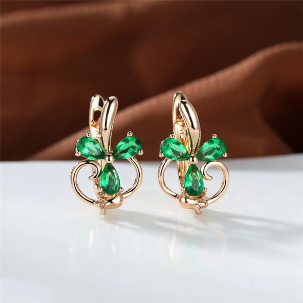 hoop & huggie rose gold color engagement earrings multicolor zircon rainbow stone vintage fashion leaf flower for women, Golden;silver
hoop & huggie rose gold color engagement earrings multicolor zircon rainbow stone vintage fashion leaf flower for women, Golden;silver