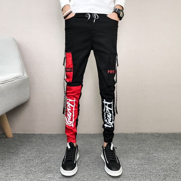 new primavera vero nova moda 2021 lado bolso harem calas roupas masculinas streetwear ajuste fino casual joggers preto hip hop 33 tff1, Black
new primavera vero nova moda 2021 lado bolso harem calas roupas masculinas streetwear ajuste fino casual joggers preto hip hop 33 tff1, Black