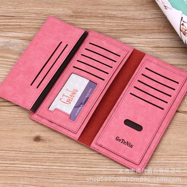wallets 2021 japanese and korean fashion ladies wallet large-capacity zipper three fold long clutch, Red;black
wallets 2021 japanese and korean fashion ladies wallet large-capacity zipper three fold long clutch, Red;black