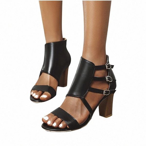 woman sandals 2020 summer open toe block heel sandal belt buckle bohemian beach shoes leisure zipper 35-43 zapatos de mujer 3.9 a4j6#, Black
woman sandals 2020 summer open toe block heel sandal belt buckle bohemian beach shoes leisure zipper 35-43 zapatos de mujer 3.9 a4j6#, Black