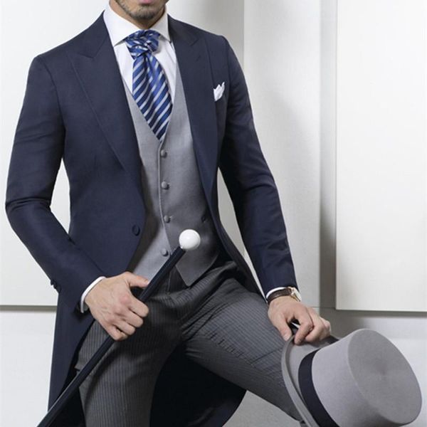 men's suits & blazers gray two buttons and groom dress gentleman wedding jacket suit three pieces (coat + pants vest), White;black
men's suits & blazers gray two buttons and groom dress gentleman wedding jacket suit three pieces (coat + pants vest), White;black