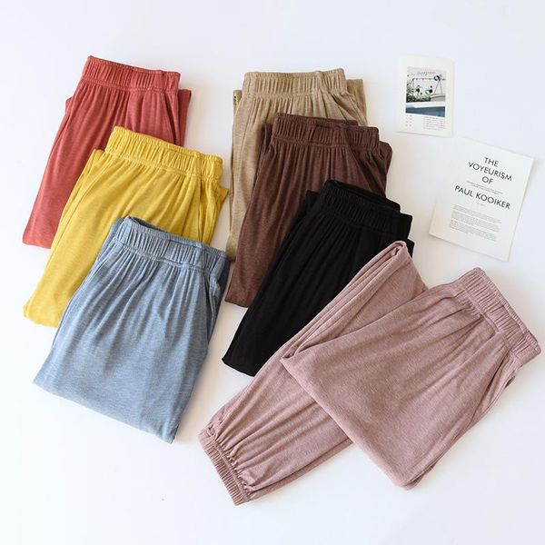 women's sleepwear plus size home pants solidd color pocket lounge wear 2021 summer thin loose soft pajamas beach bottoms casual homewea, Black;red
women's sleepwear plus size home pants solidd color pocket lounge wear 2021 summer thin loose soft pajamas beach bottoms casual homewea, Black;red