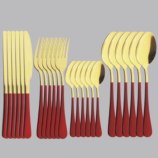 dinnerware sets 24pcs red gold set stainless steel tableware knife fork coffee spoon flatware dishwasher safe cutlery
dinnerware sets 24pcs red gold set stainless steel tableware knife fork coffee spoon flatware dishwasher safe cutlery