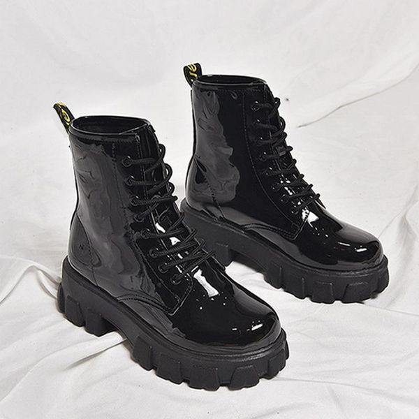 boots 2021 punk gothic women platform shoes ankle botas black patent leather woman winter autumn ladies
boots 2021 punk gothic women platform shoes ankle botas black patent leather woman winter autumn ladies
