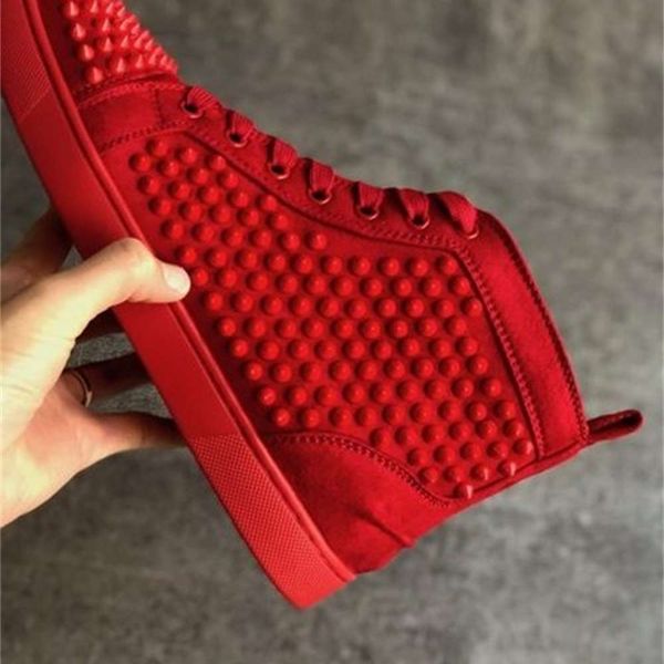 Casual shoes Yellow Luxury Mens Spikes High-top Sneakers Designer Shoes Women Red Bottom Junior Trainers Studs Wedding with Box Us12.5, Color 1
Casual shoes Yellow Luxury Mens Spikes High-top Sneakers Designer Shoes Women Red Bottom Junior Trainers Studs Wedding with Box Us12.5, Color 1