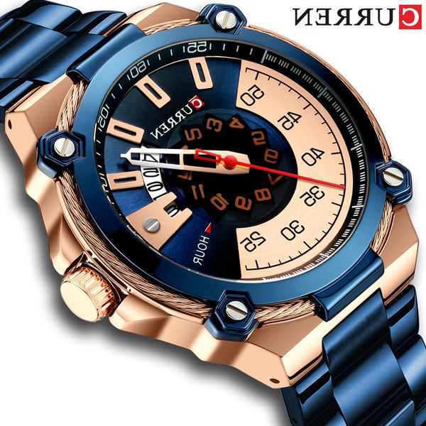 curren karion 8345 new waterproof quartz steel band watch business calendar men's, Slivery;brown
curren karion 8345 new waterproof quartz steel band watch business calendar men's, Slivery;brown