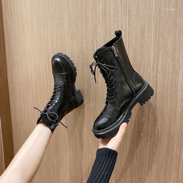 boots meriahzheng 2021 spring women's boot thin thick-soled height increasing lace-up british black knight short tws-8065-91
boots meriahzheng 2021 spring women's boot thin thick-soled height increasing lace-up british black knight short tws-8065-91