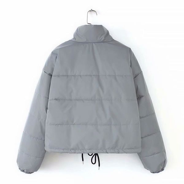 new 2021 autumn thick pullover night reflection jacket women oversized winter cotton cropped coat female loose zipper outwear e4rl, Black;brown
new 2021 autumn thick pullover night reflection jacket women oversized winter cotton cropped coat female loose zipper outwear e4rl, Black;brown