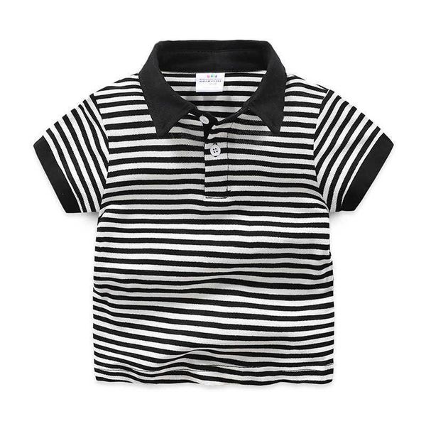 summer 2 3 4 5 6 8 10 years school children clothing cotton turn-down collar white black striped t-shirt for baby kids boys 210529, Blue
summer 2 3 4 5 6 8 10 years school children clothing cotton turn-down collar white black striped t-shirt for baby kids boys 210529, Blue