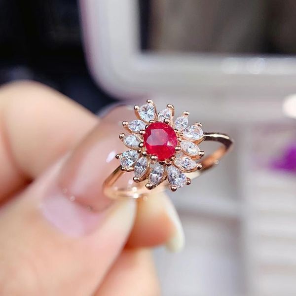 cluster rings 925 sterling silver inset burmese ruby 2021 fashion ring girl party romantic love gift, Golden;silver
cluster rings 925 sterling silver inset burmese ruby 2021 fashion ring girl party romantic love gift, Golden;silver