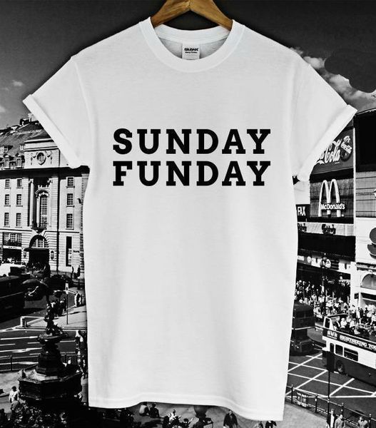 sunday funday letters print women t shirt cotton casual funny shirt for lady gray white tee hipster z-230
sunday funday letters print women t shirt cotton casual funny shirt for lady gray white tee hipster z-230