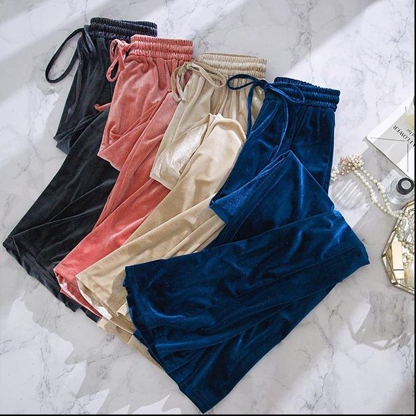 woman pants harajuku high waist wide leg winter ladies pants 2020 autumn warm black lace up loose trousers women plus size, Black;white
woman pants harajuku high waist wide leg winter ladies pants 2020 autumn warm black lace up loose trousers women plus size, Black;white