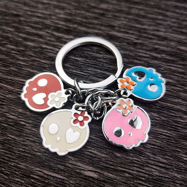 fashion couple keyring keychains skull pink skeleton flower colorful gift special lovely cute bag metal matching car backpack pendant sweet, Silver
fashion couple keyring keychains skull pink skeleton flower colorful gift special lovely cute bag metal matching car backpack pendant sweet, Silver