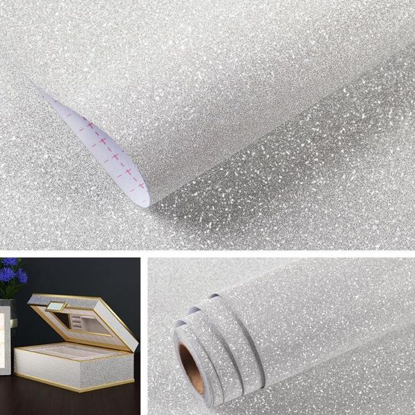 self adhesive glitter wallpaper textured background waterproof contact paper peel and sticker bling wallcovering furniture decor
self adhesive glitter wallpaper textured background waterproof contact paper peel and sticker bling wallcovering furniture decor