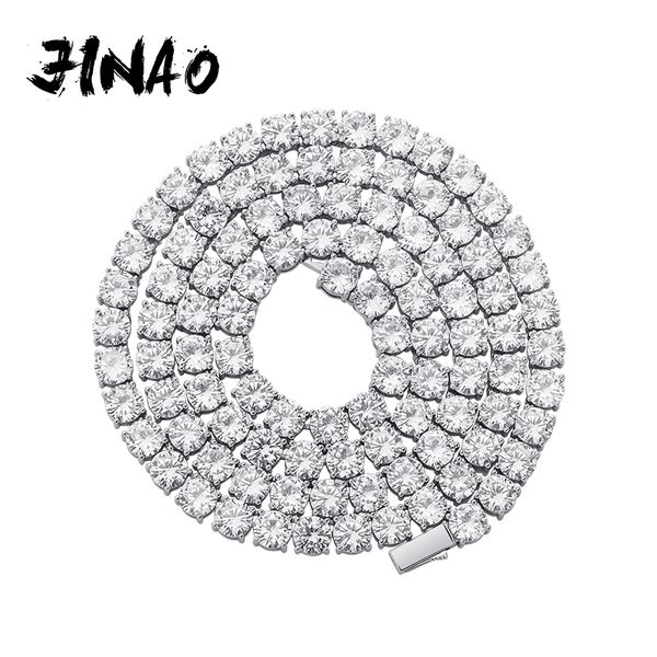 jinao hip hop iced out 3-6mm chain spring buckle micro pave cubic zircon copper stone tennis chain necklace for men women gifts x0509, Black
jinao hip hop iced out 3-6mm chain spring buckle micro pave cubic zircon copper stone tennis chain necklace for men women gifts x0509, Black