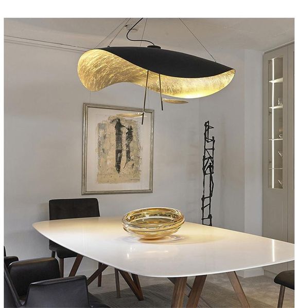 chandeliers postmodern curved surface led pendant lights flying saucer hat art home decor hanglamp living room restaurant kitchen
chandeliers postmodern curved surface led pendant lights flying saucer hat art home decor hanglamp living room restaurant kitchen