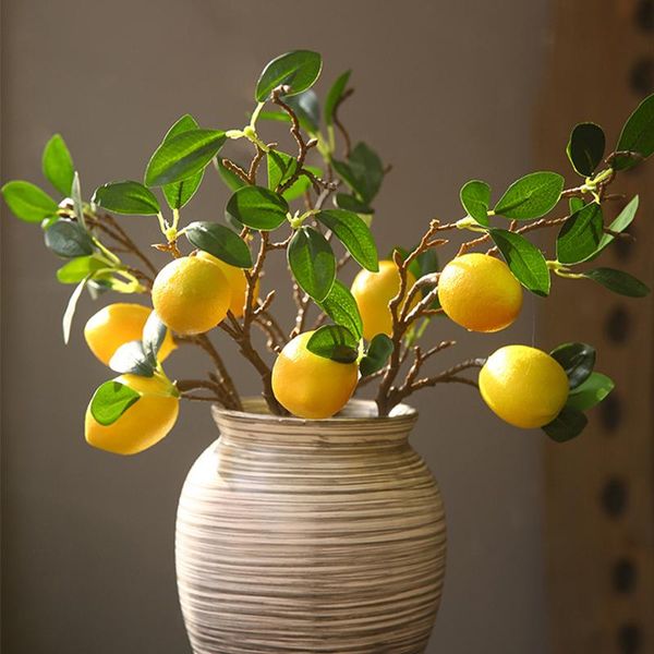 party decoration artificial lemons brunch fresh fruit flower for home table floral ornaments fake plant
party decoration artificial lemons brunch fresh fruit flower for home table floral ornaments fake plant